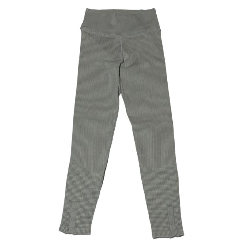 🤍 Aerie Offline Main Squeeze Stone Gray Seamless Waffle Leggings 🤍